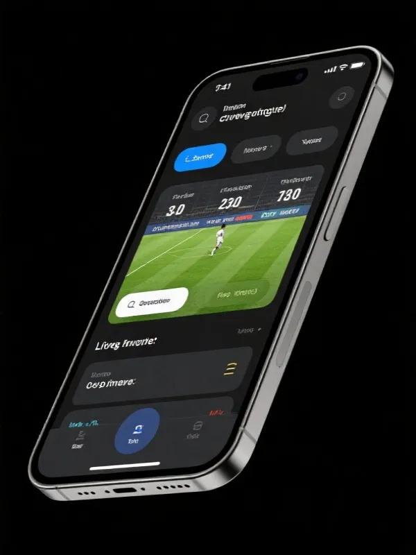 满冠体育移动端APP界面展示