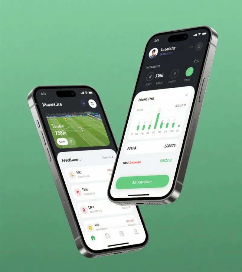 满冠体育 APP 界面展示